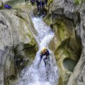 rappel canyoning clue saint auban esteron